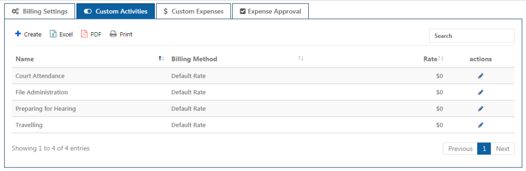 PagelightPrime Time Entries & Expenses