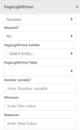 PageLightPrime Document NumberFields