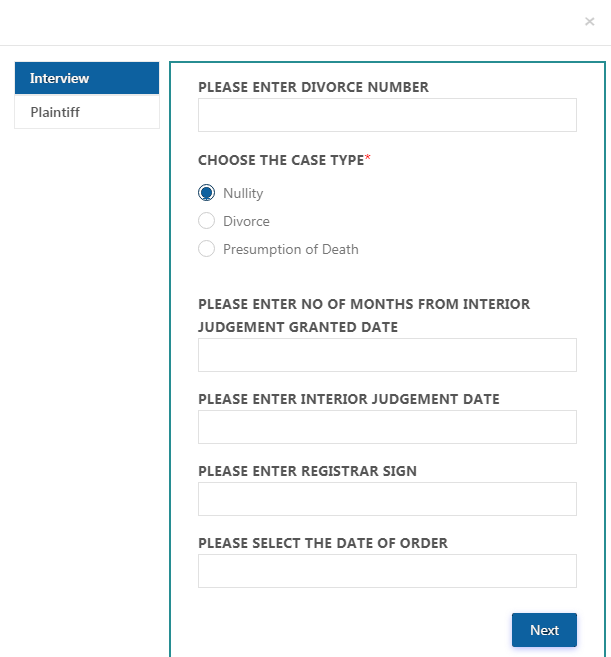 PageLightPrime Document New QusetionForm