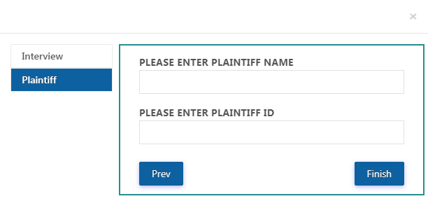 PageLightPrime Document New QusetionForm