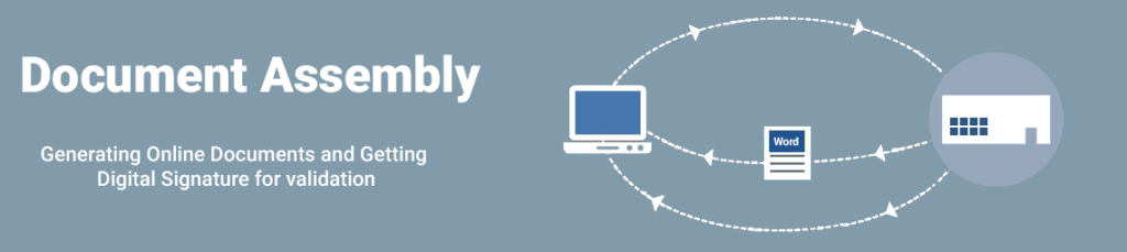 Document Assembly for online generating documents