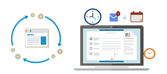 contract dashboard power bi