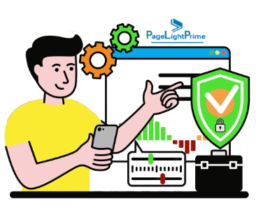 Illustration of a secure Microsoft 365 environment protecting law firm data and clients