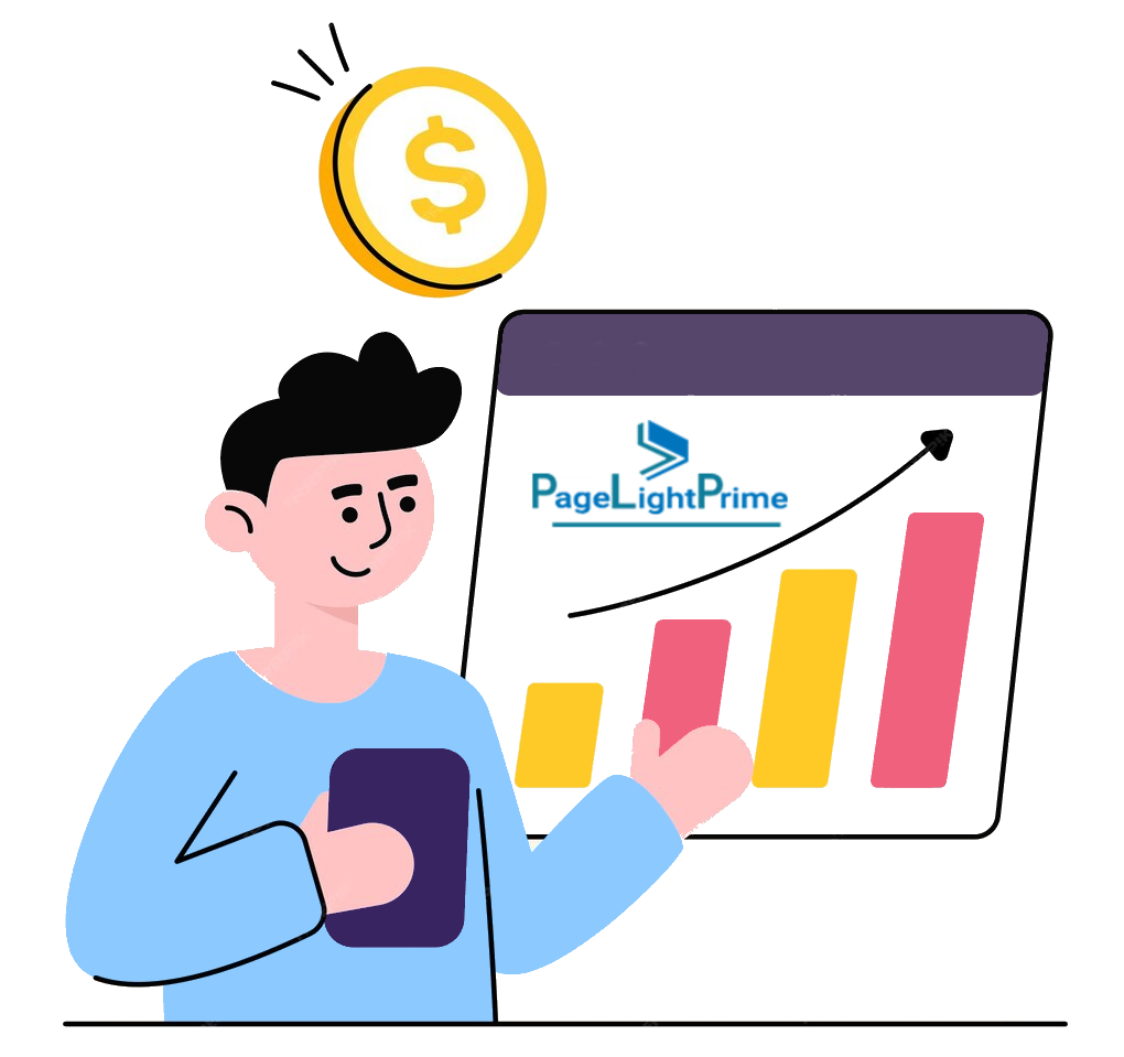Illustration of a legal professional using accounting software on a computer, representing the role of legal