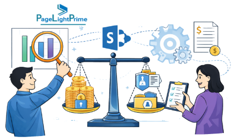 SharePoint legal DMS architecture built on Microsoft 365 for modern law firms.