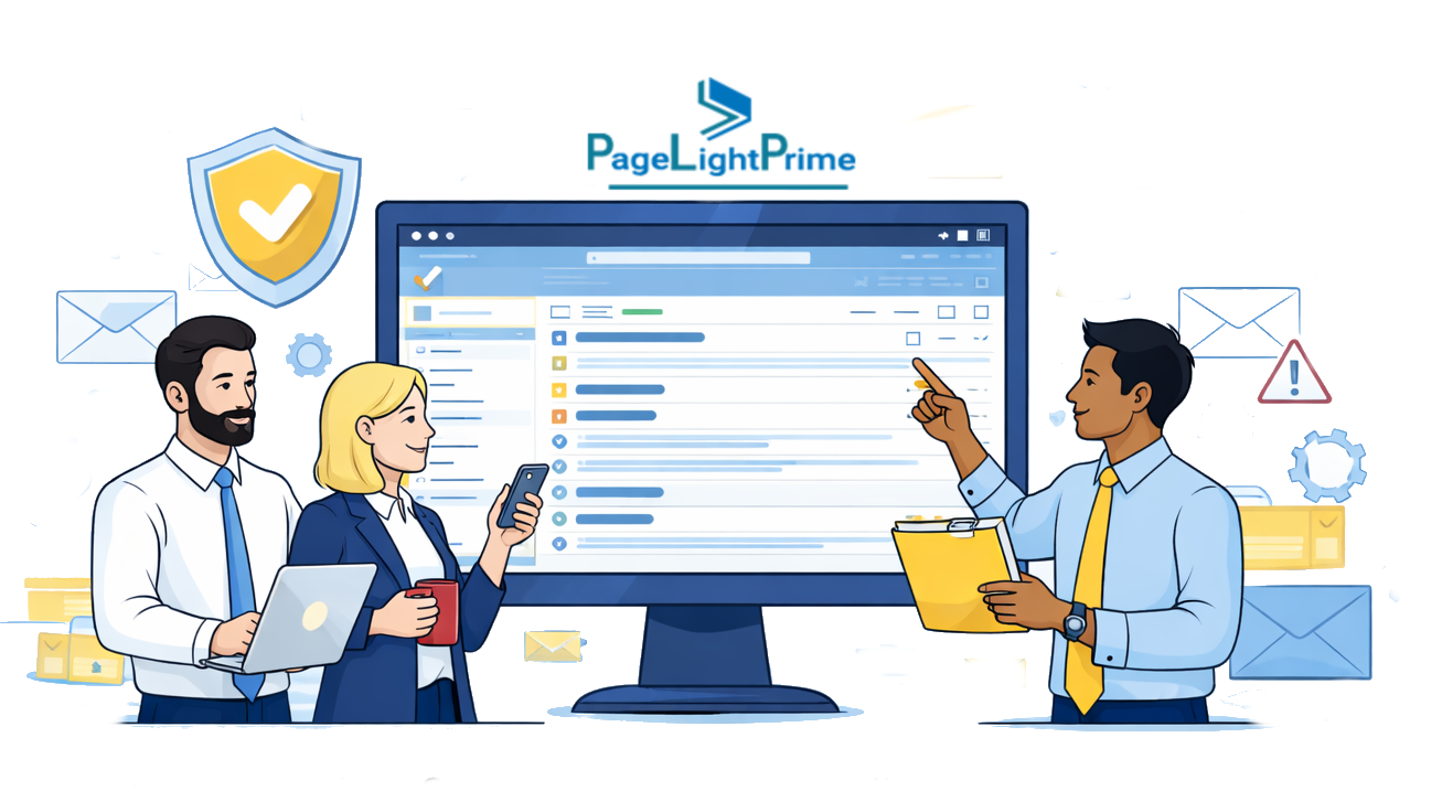 Implementing legal email management doesn’t have to be complex or disruptive. With PageLightPrime,