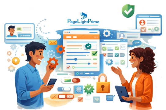 PageLightPrime delivers flexible customization, role-based permissions