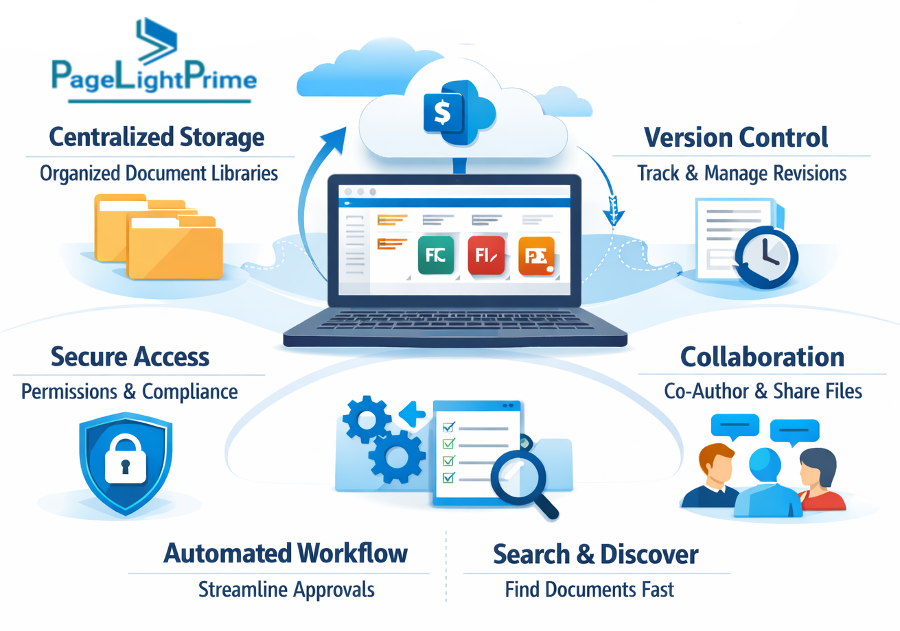 SharePoint document management for law firms with secure matter-based folders