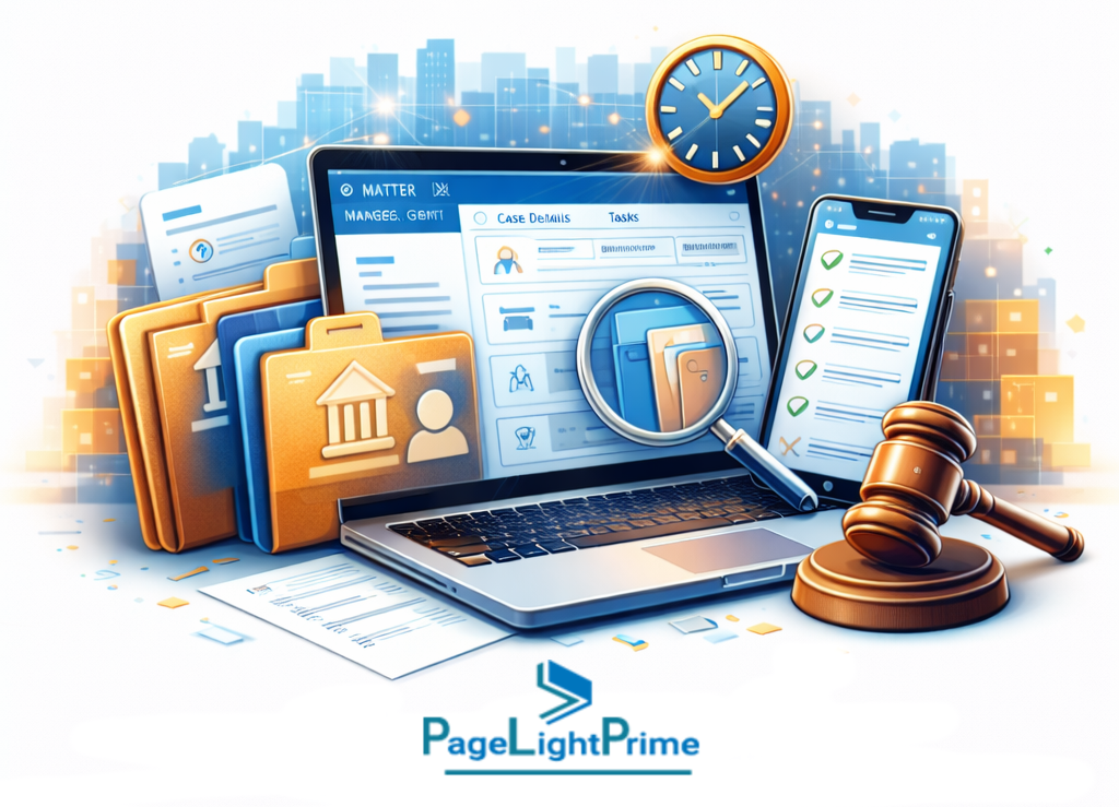 On the right, bullet points list benefits for solo attorneys