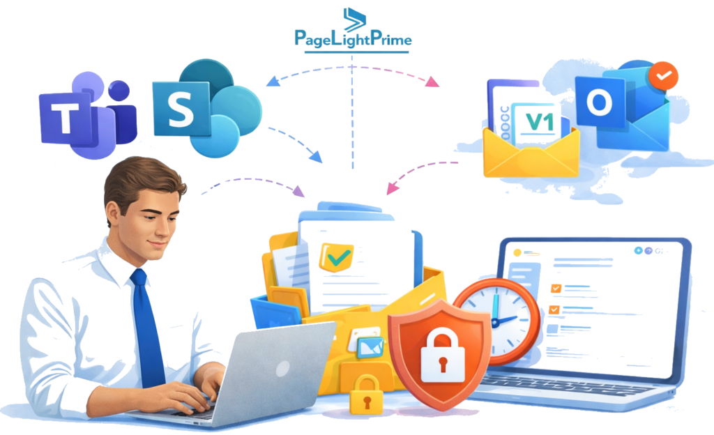 migrating from NetDocuments to SharePoint, explaining data extraction using the ndWeb Export Tool, including