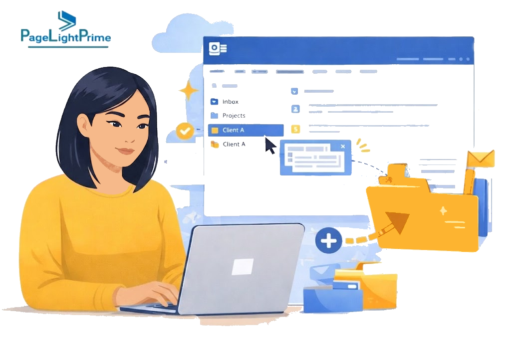 Illustration highlighting secure AI foundation for modern law firms using Microsoft 365 Copilot with Microsoft Entra ID for identity and access control.