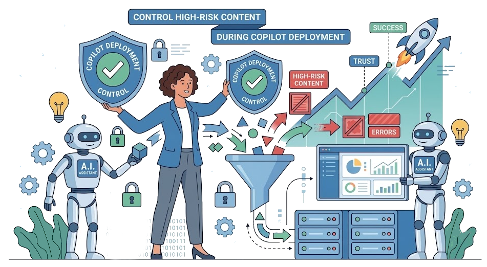 Control high-risk legal content during Copilot deployment.