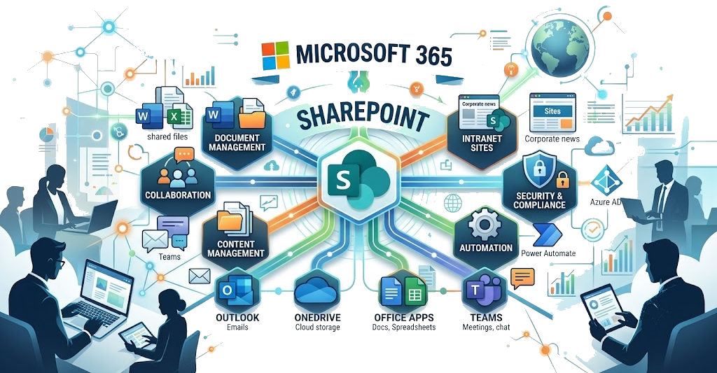 Legal professional reviewing SharePoint and Microsoft 365 external-sharing governance