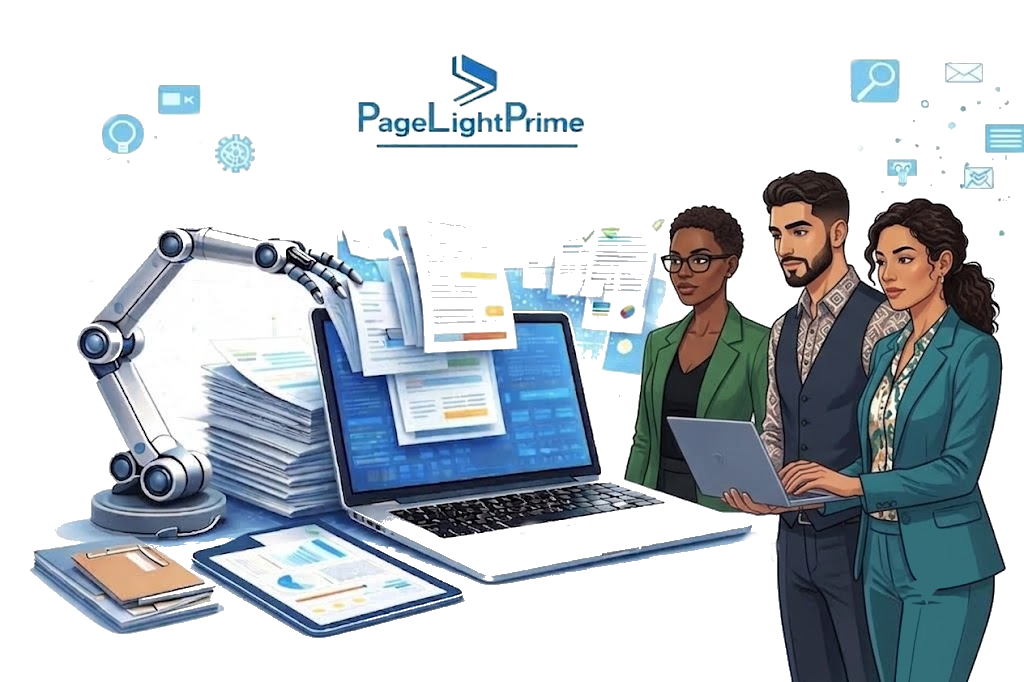 Legal team reviewing documents while standardizing SharePoint metadata