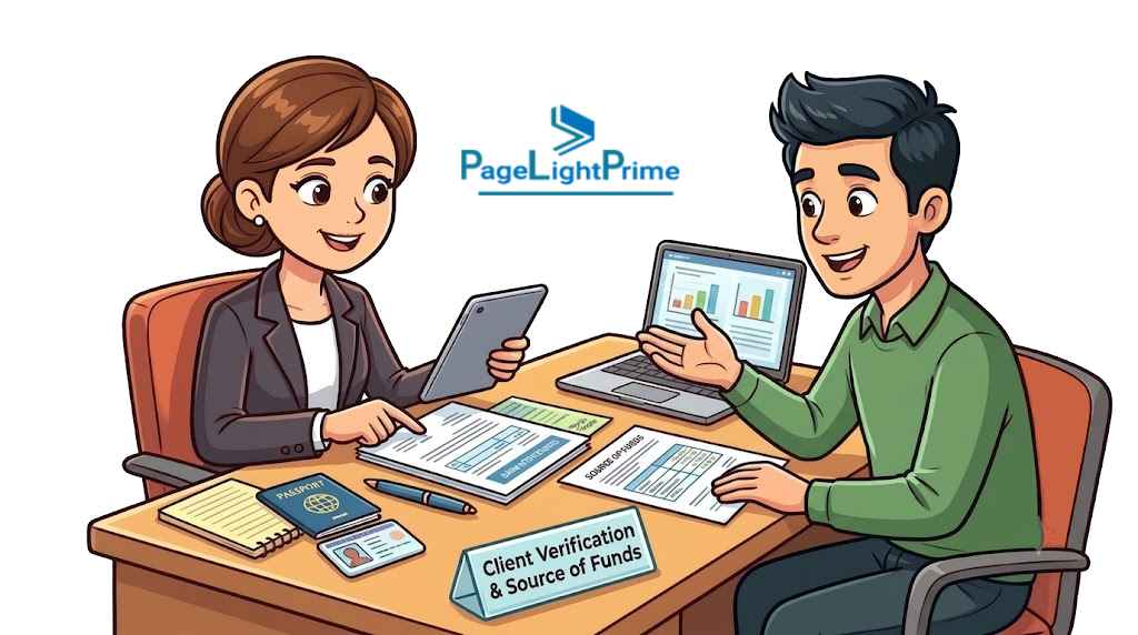 Client verification and source of funds compliance for law firms